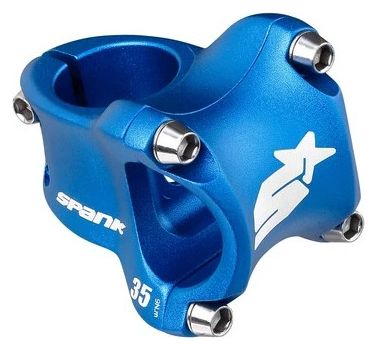 Potence Spank Spike Race 2 0° 31.8 mm Bleu