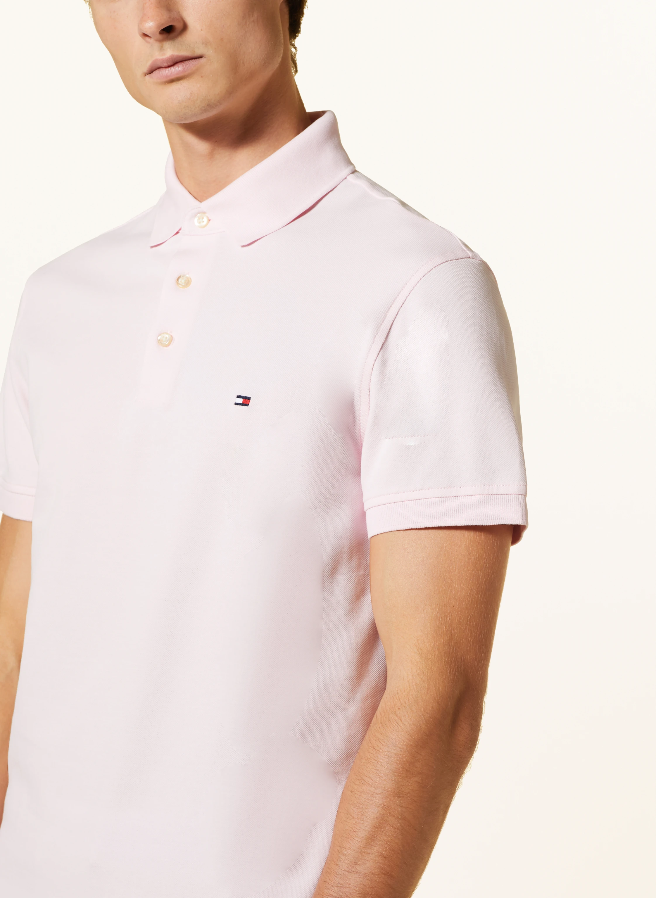 TOMMY HILFIGER Piqué-Poloshirt Slim Fit