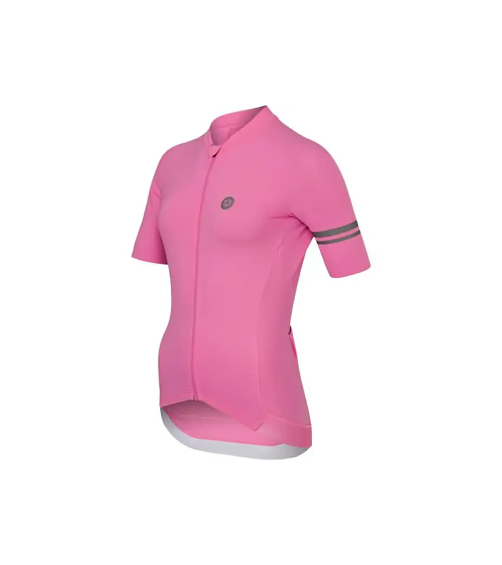 AGU Solid Performance Fietsshirt Korte Mouwen Roze Dames