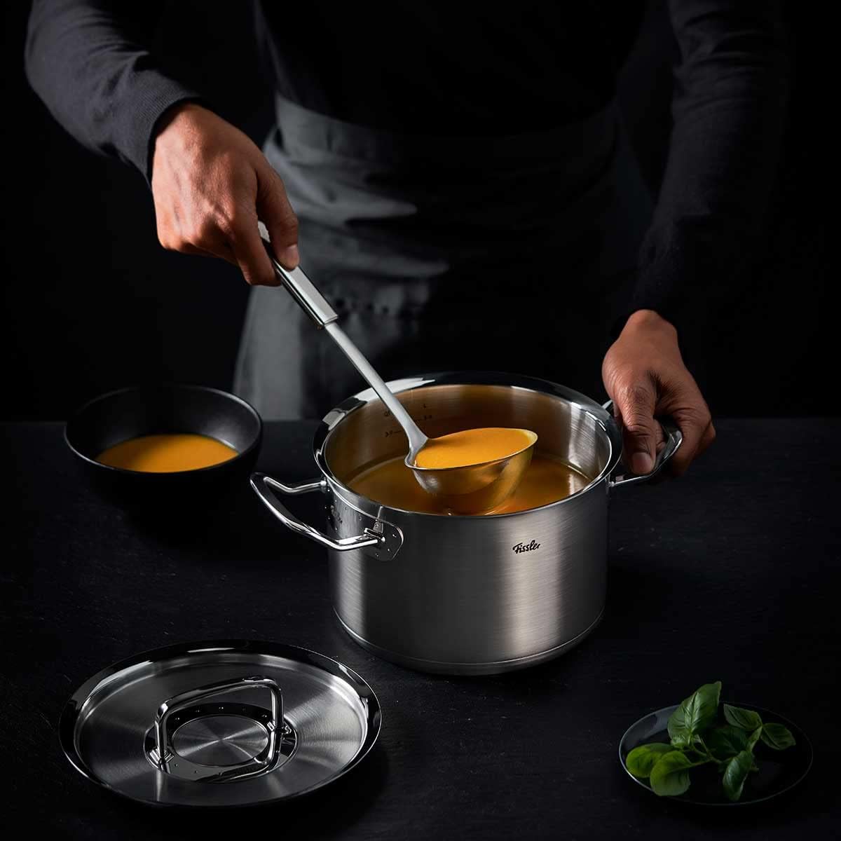 Fissler Original-Profi Collection/Edelstahl-Kochtopfset, 5-teilig, inkl. Metall-Deckel + Gratis Edelstahlpflege - Induktion [Exklusive bei Amazon]