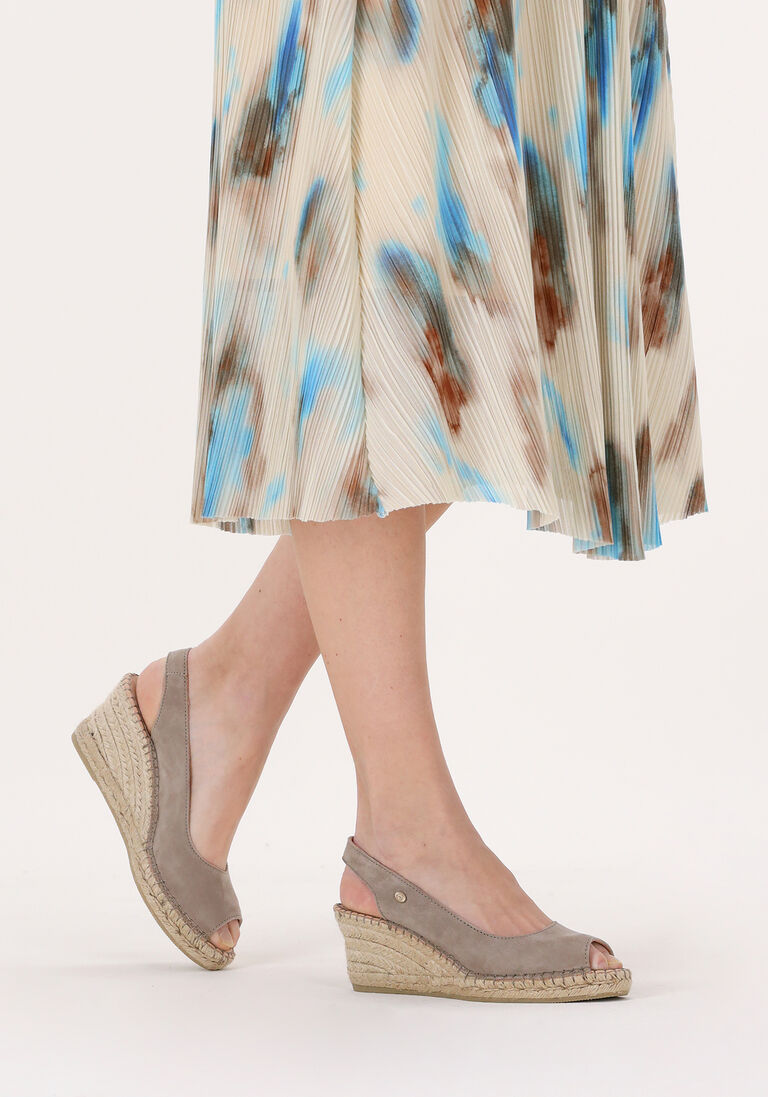 FRED DE LA BRETONIERE taupe fred de la bretoniere espadrilles 153010240