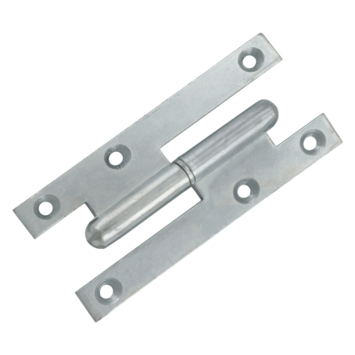 GAMMA Paumelle 140x80 mm verzinkt rechts 2 stuks