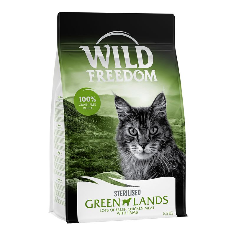 Wild Freedom Adult Green Lands Sterilised, agneau - sans céréales