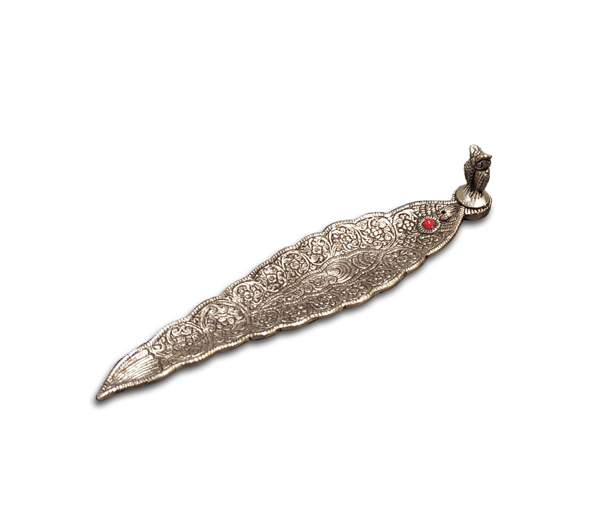 Räucherstäbchenhalter 'Eule', silber, B 24 cm, L 4 cm günstig bestellen