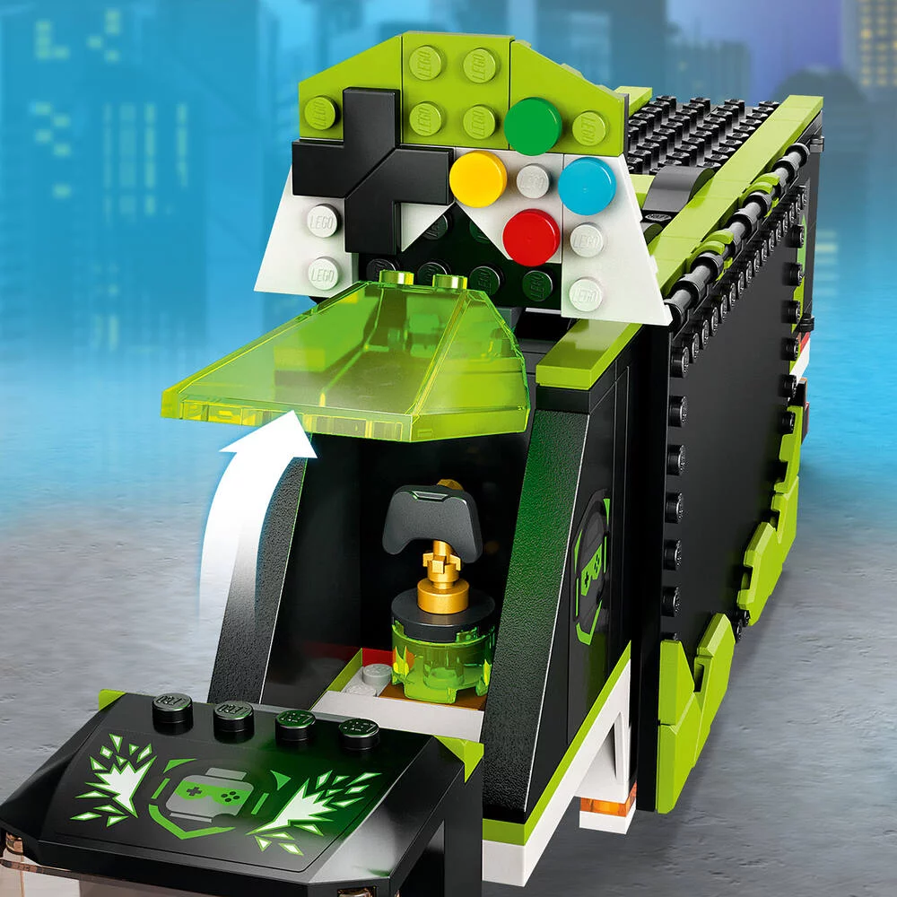 LEGO®CITY 60388 - LE CAMION DE TOURNOIS DE JEUX VIDEO