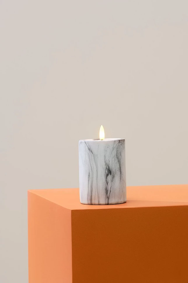 FLAMME MARBLE kubbelys LED 12,5 cm