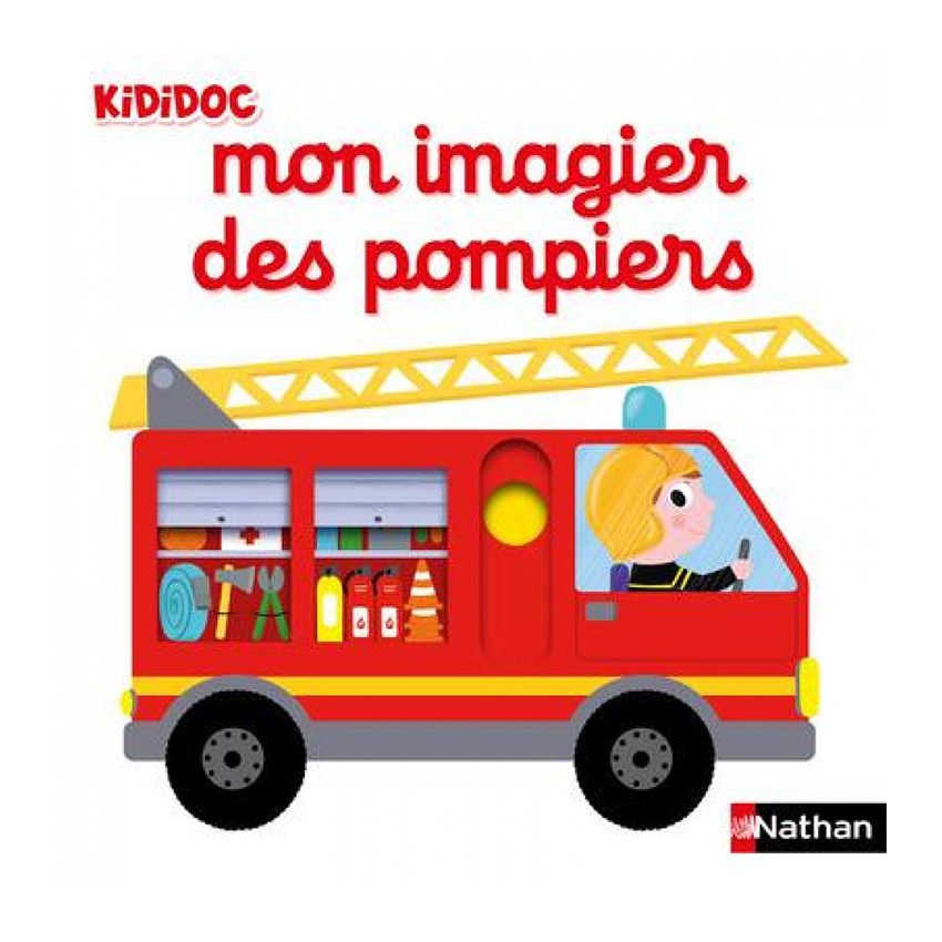 Livre Mon imagier des pompiers