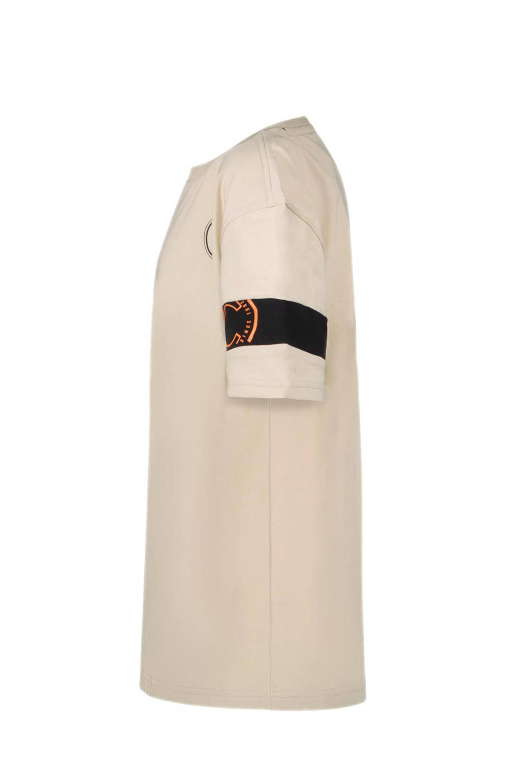 Cars T-shirt TOEL beige/oranje/zwart