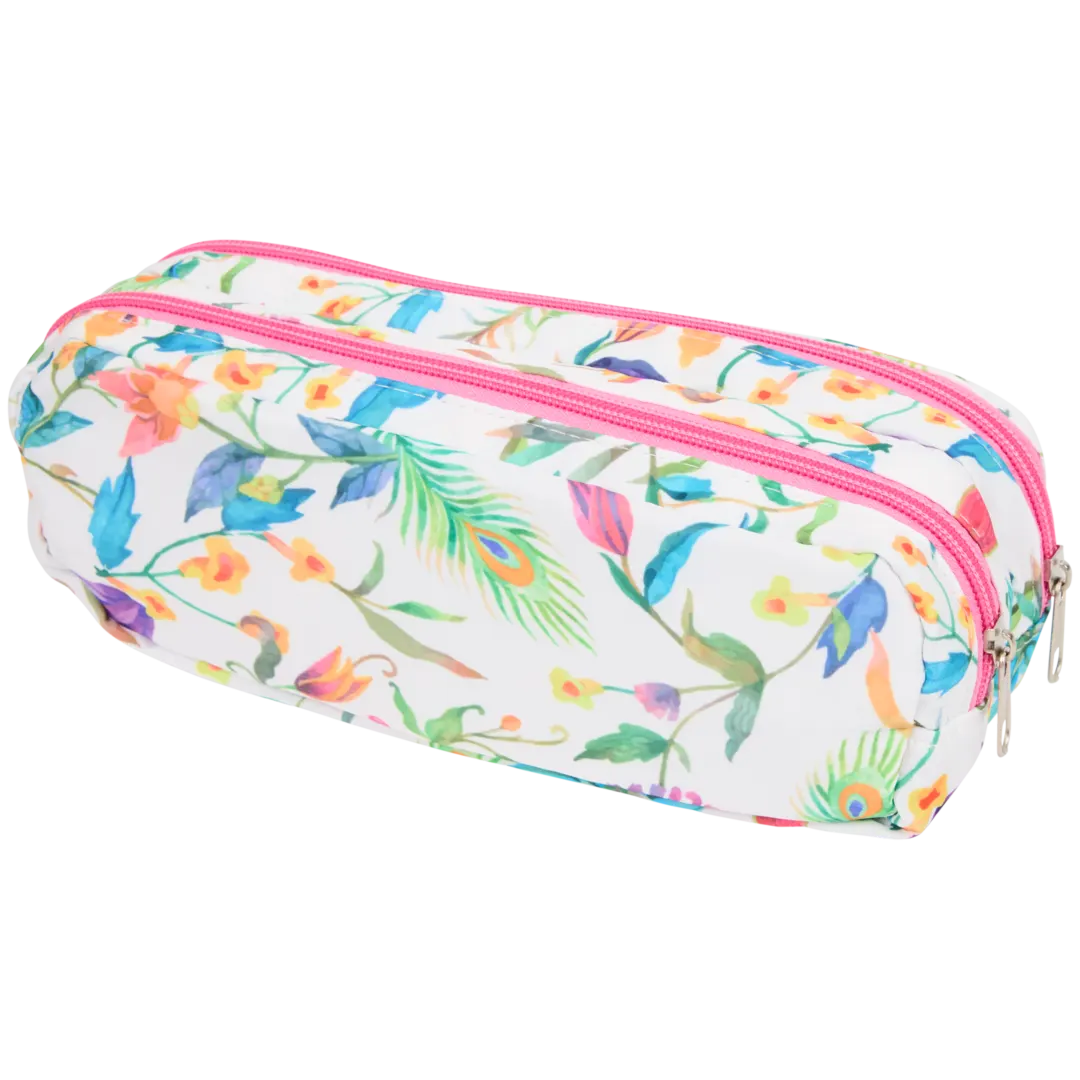 Trousse double fermeture éclair