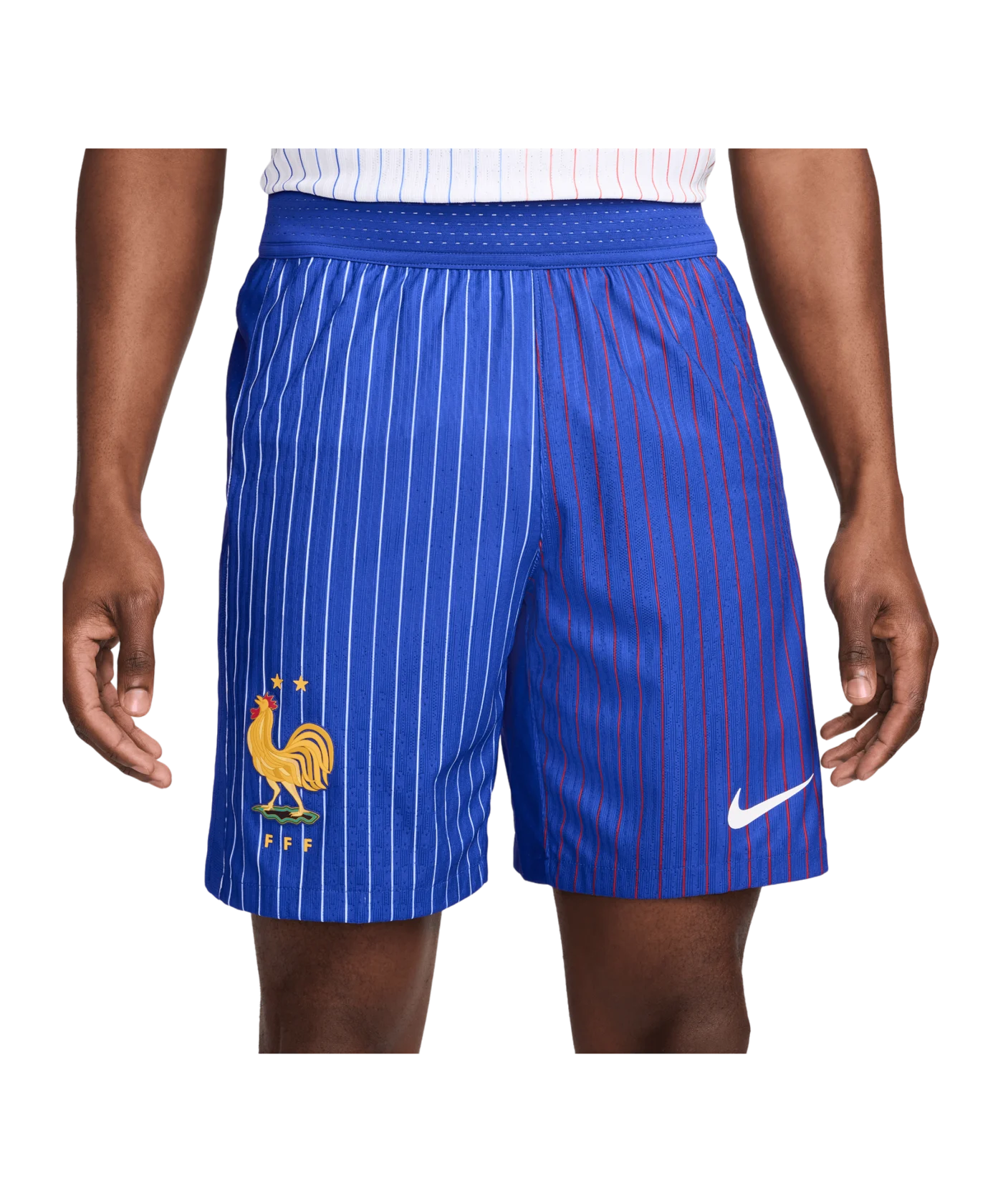 Nike Frankreich Short Auth. Away EM 2024 Blau F452