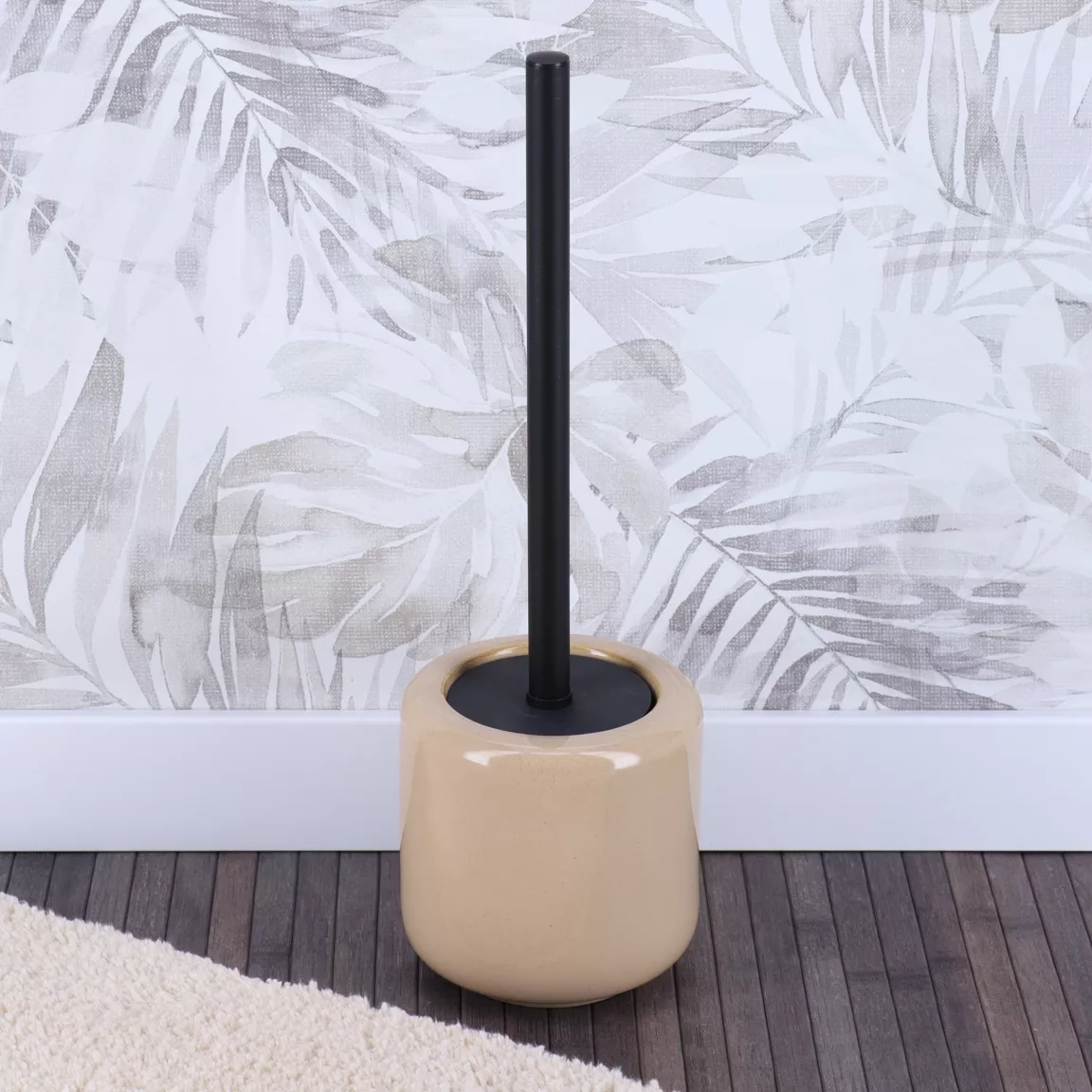 Brosse WC grès laqué Season Color Beige