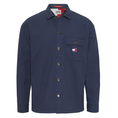 Chemise à manches longues homme Tjm Classic Solid Over TOMMY HILFIGER