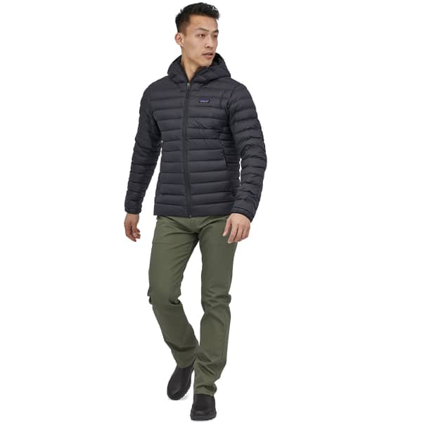 Doudoune randonnée PATAGONIA M'S DOWN SWEATER HOODY BLACK