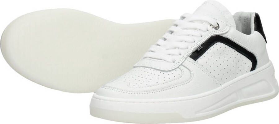 Bronx Witte Lage Sneakers Old Cosmo 66425