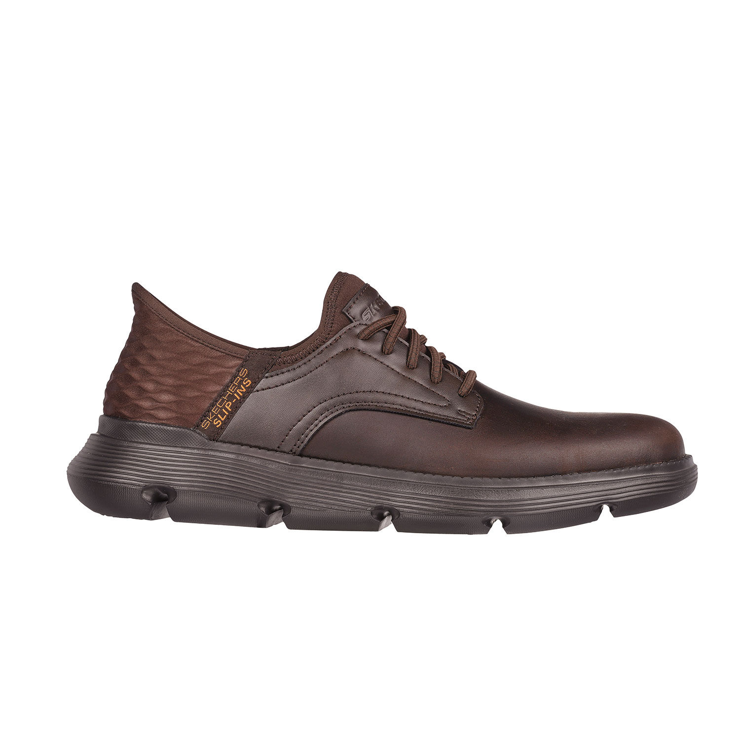 SKECHERS SLIP INS Schlupfschuh für Herren aus Glattleder