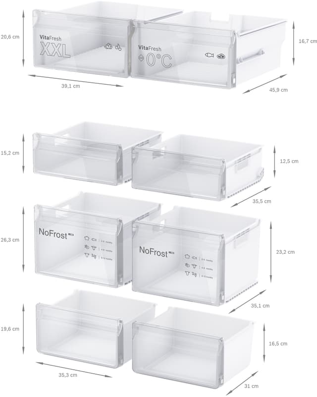 Bosch Serie 4 kølefryseskab KFN96VPEA (inox-easyclean)