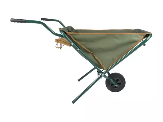Brouette pliable en fer et polyester