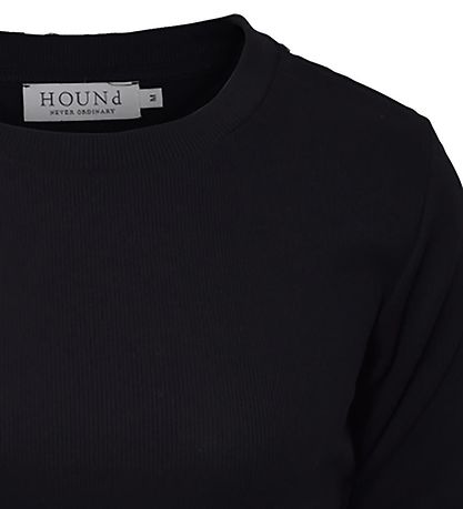 Hound Bluse - Rib - Blåck