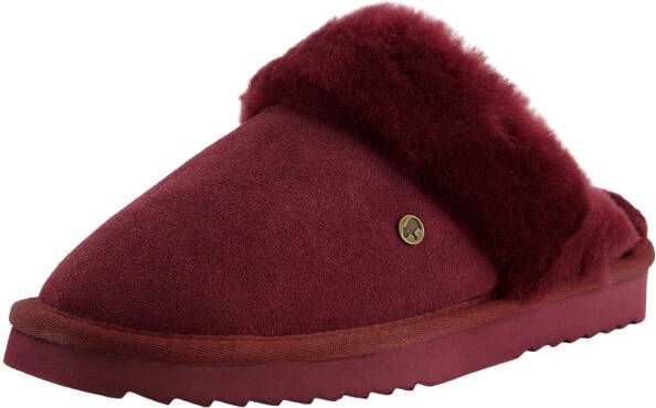 Warmbat Pantoffels Flurry FLS321067 Port Rood