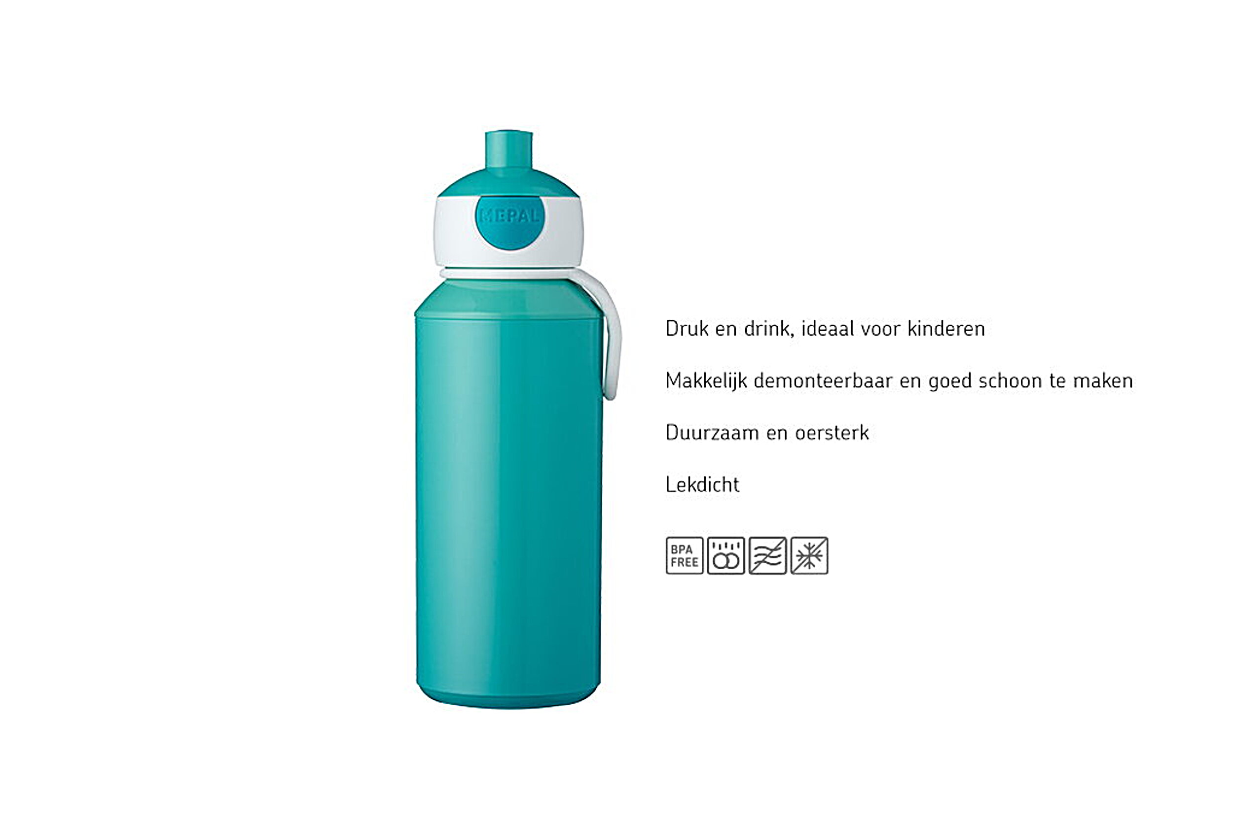 Mepal pop-up Campus 400 ml waterfles - Avengers