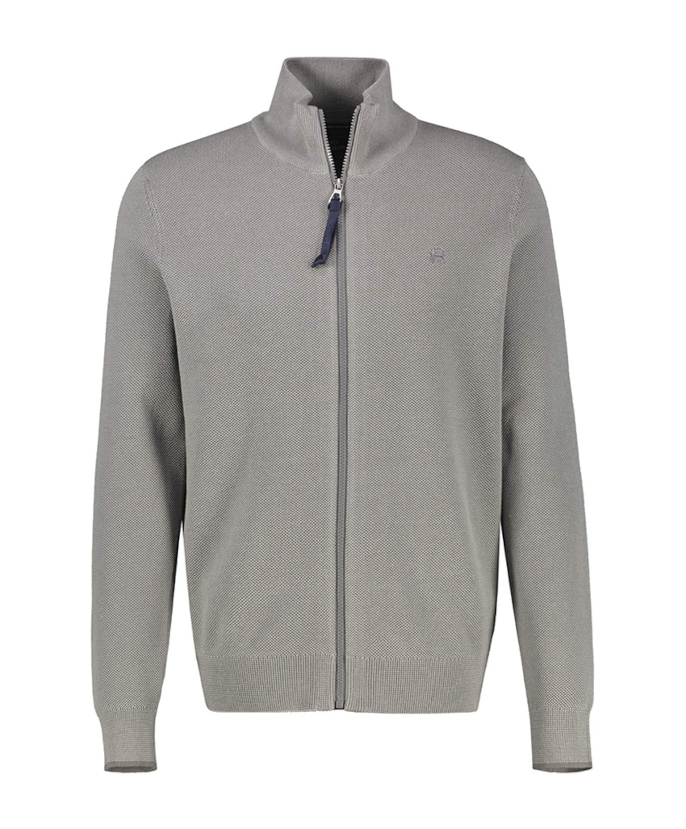 Lerros Heren vest grijs