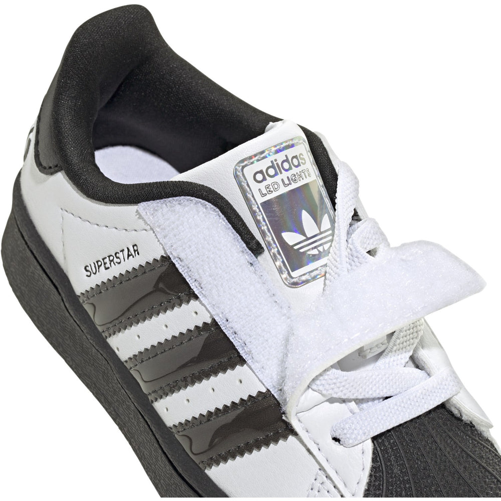 Køb adidas Originals Ftwr White/Core Black/Ftwr White Superstar Led Lights Cf El I Sneakers
