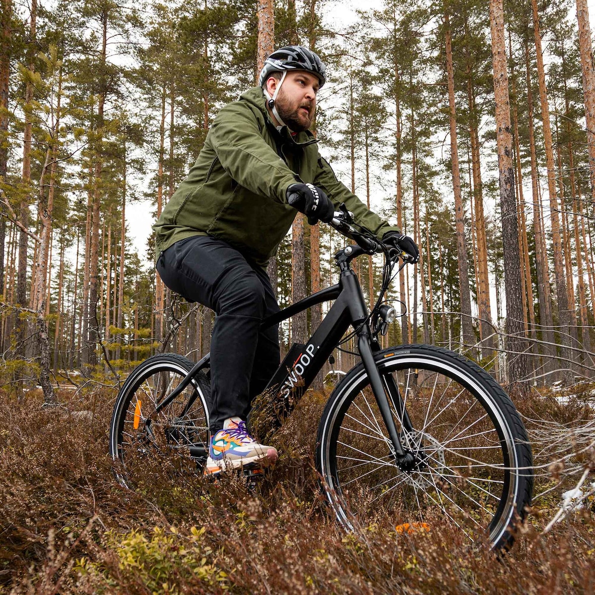 Swoop Elektrisk Terrengsykkel MTB, 26