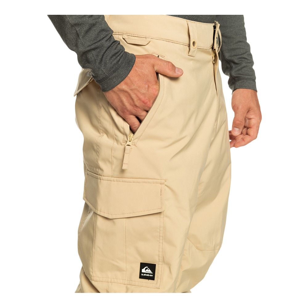 Quiksilver PORTER - Pantalon ski Homme pale khaki