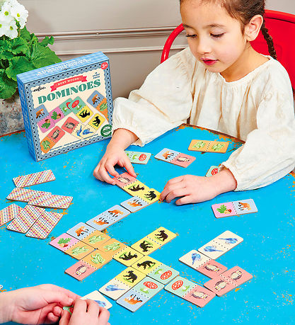 Eeboo Spiel - Domino - Busy Woods
