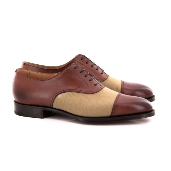 EDWARD GREEN - WEYMOUTH MARRON/BEIGE