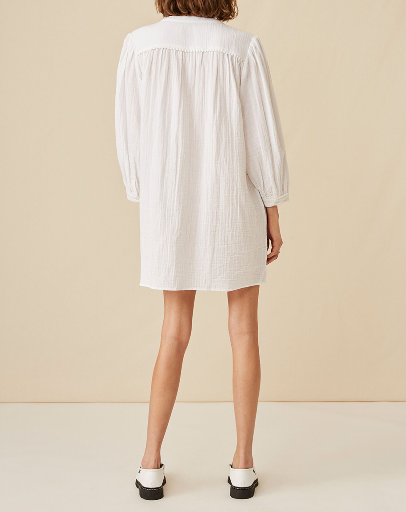 Harris Wilson Robe Emeraude blanche