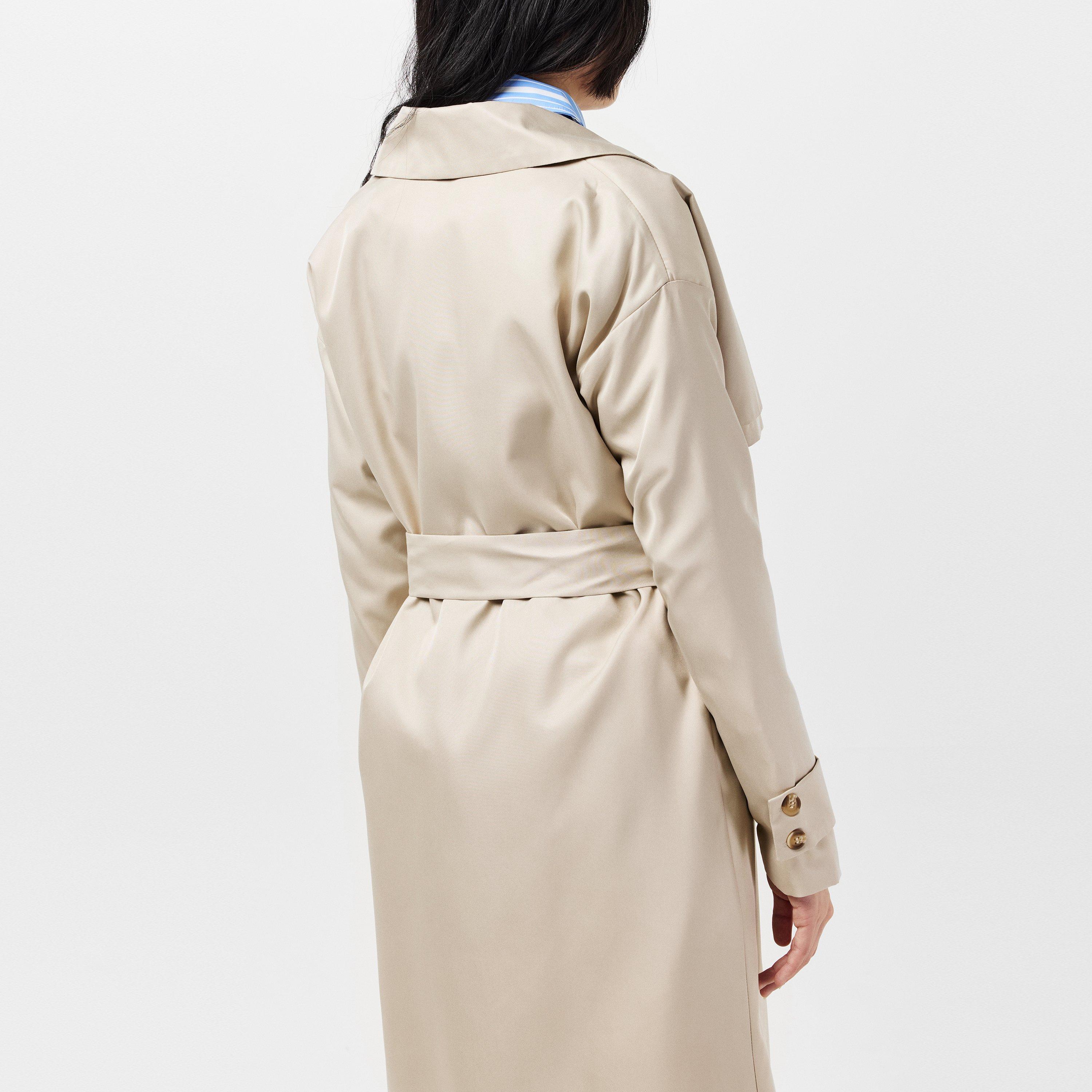 Missy Empire ME Trench Coat Womens