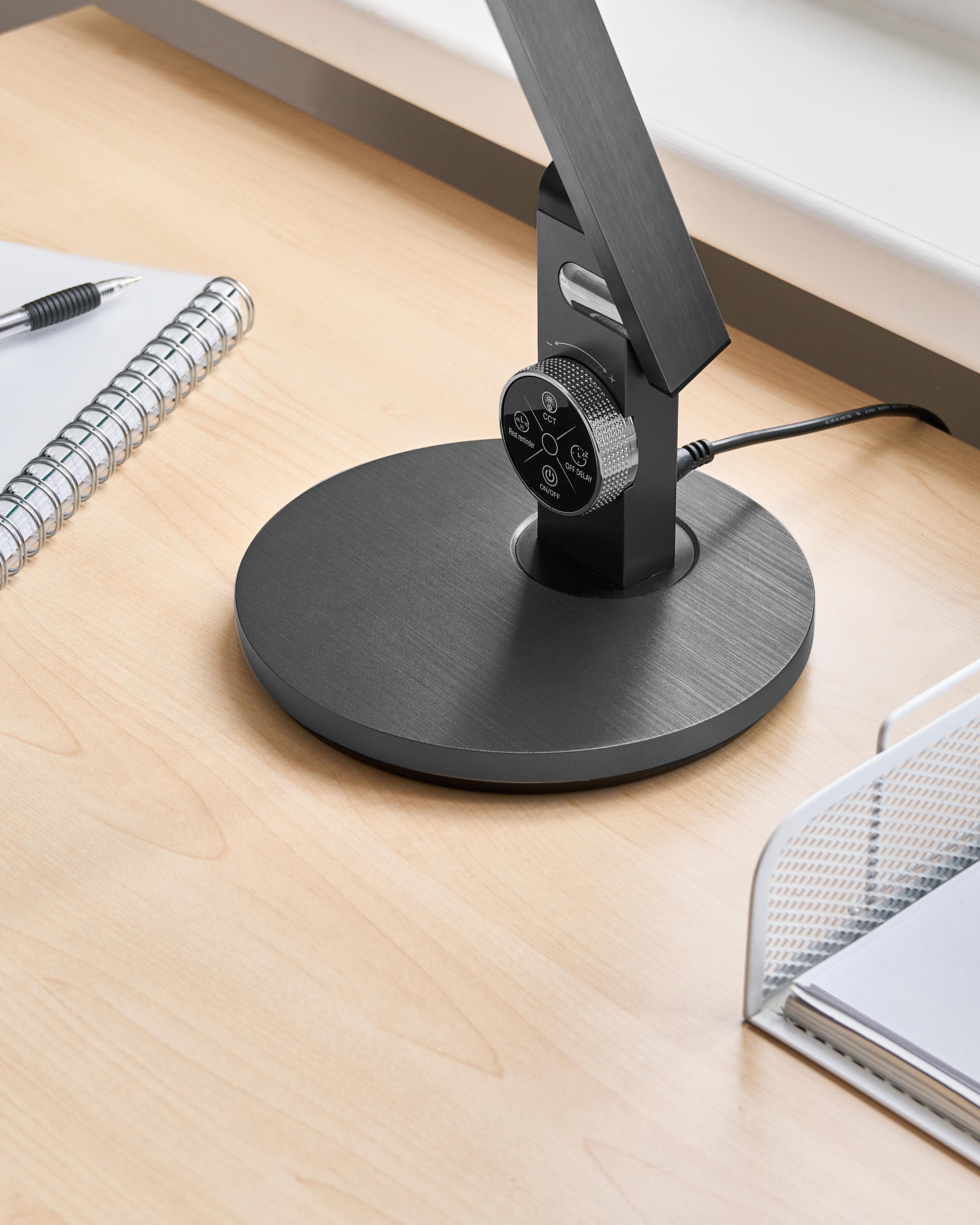 LED bureaulamp CETUS met dimmer Grijs