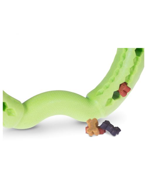 Vadigran Tpr Ring Green Apple Groen - Hondenspeelgoed