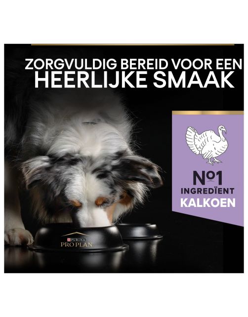 Pro Plan Dog Adult Medium & Large Sensitive Digestion Grain Free Kalkoen - Hondenvoer