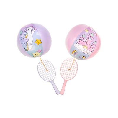 RAQUETTE BALLON LICORNE