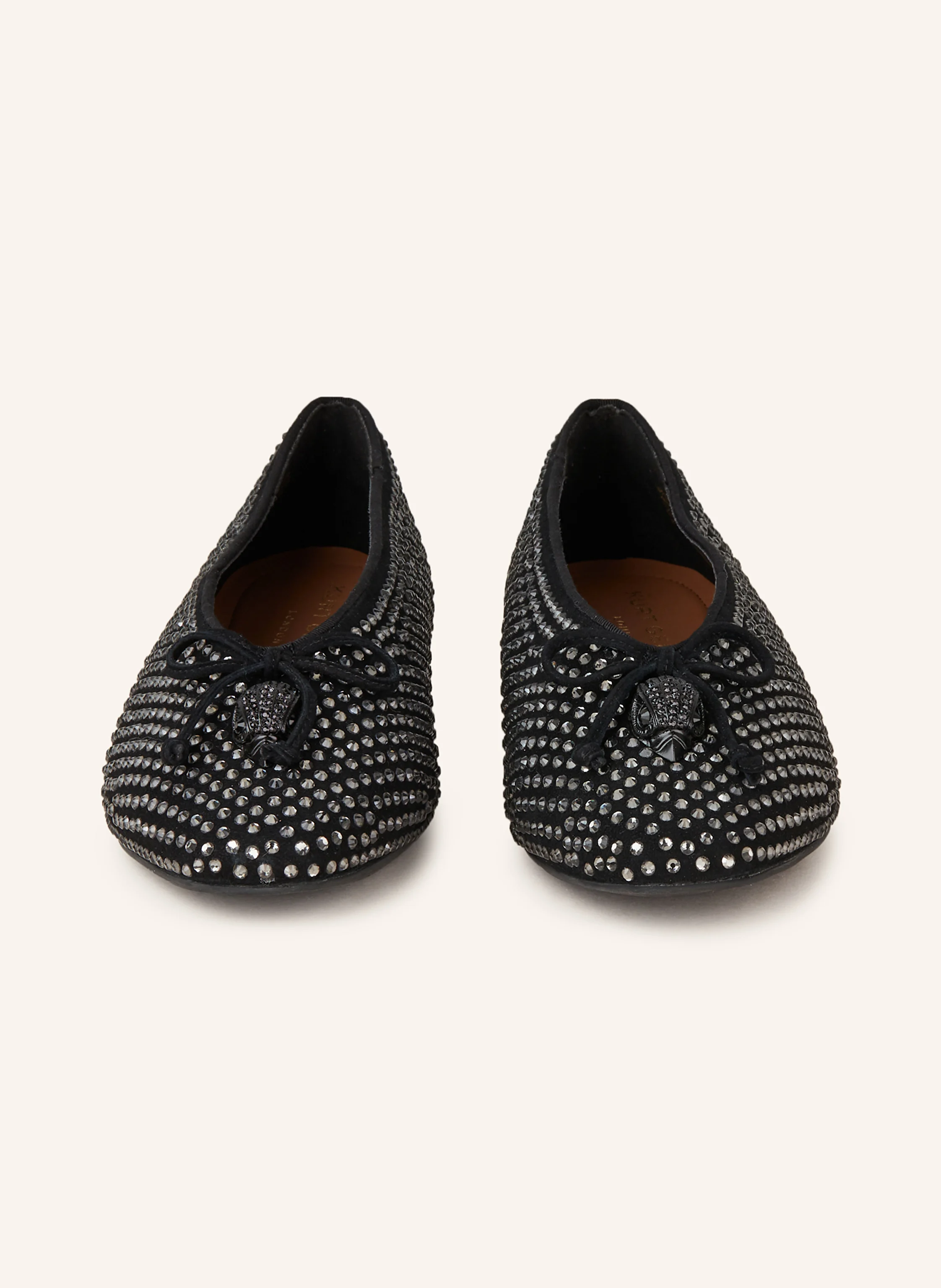 KURT GEIGER Ballerinas SLOANE EAGLE mit Schmucksteinen