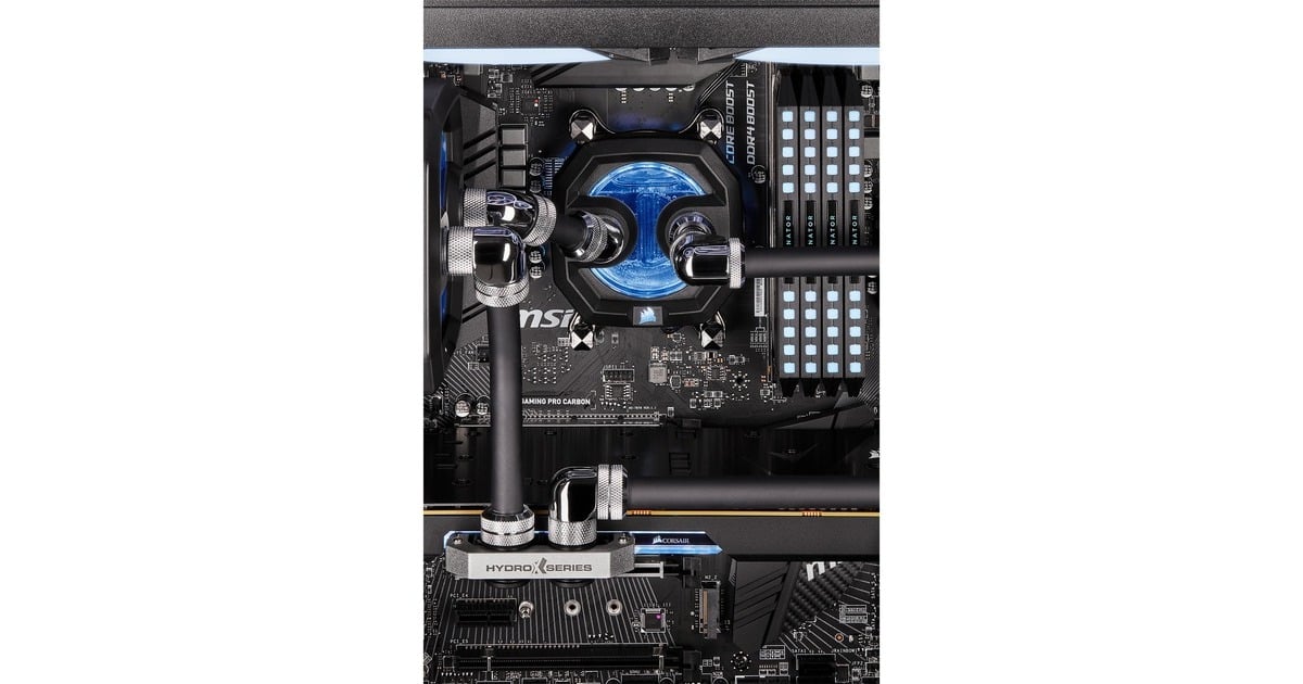 CorsairHydro XT Hardline Satin 14 mm buis  (Zwart (mat), 3x 1 m, PMMA)