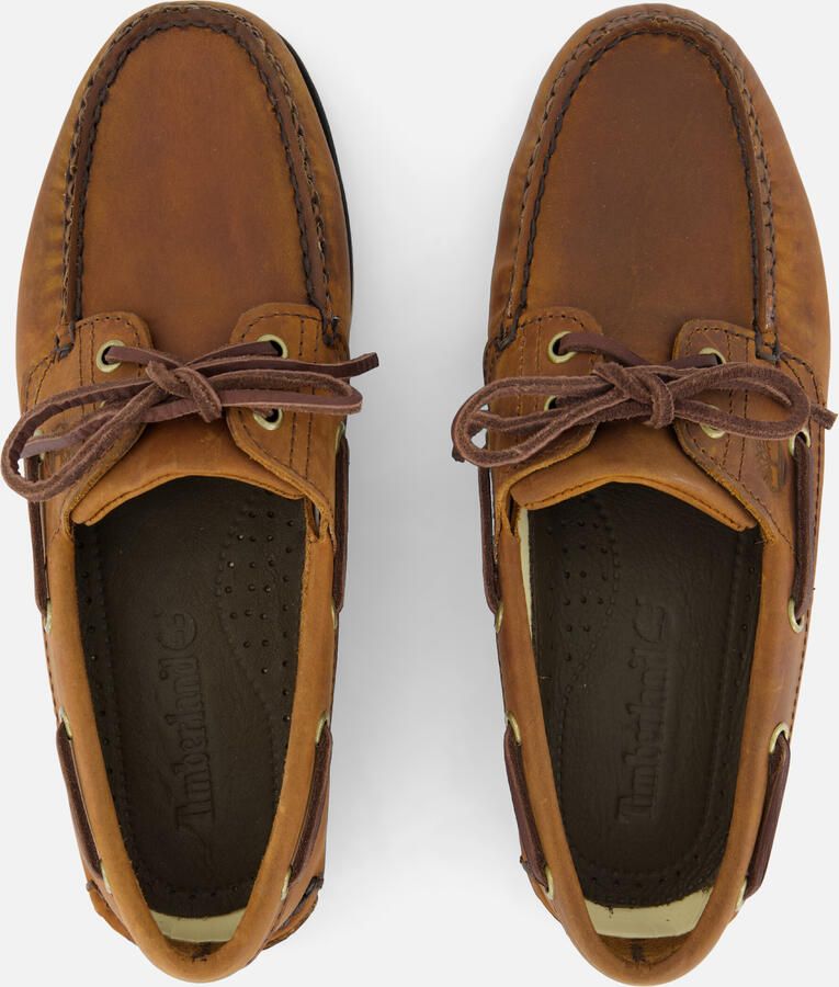 Timberland Classic Boat nubuck bootschoenen bruin