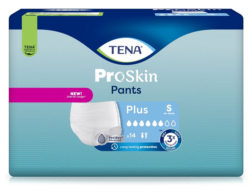 TENA Pants Plus<br>14 Stück, S 65-85cm, (neu)