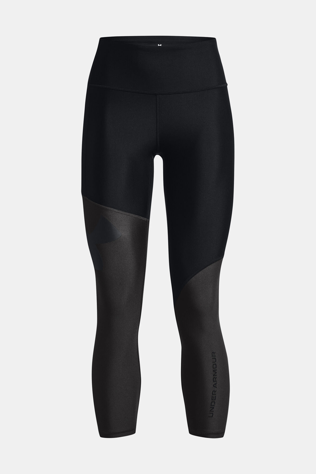 Calça legging Armour Colorblock até o tornozelo - preta