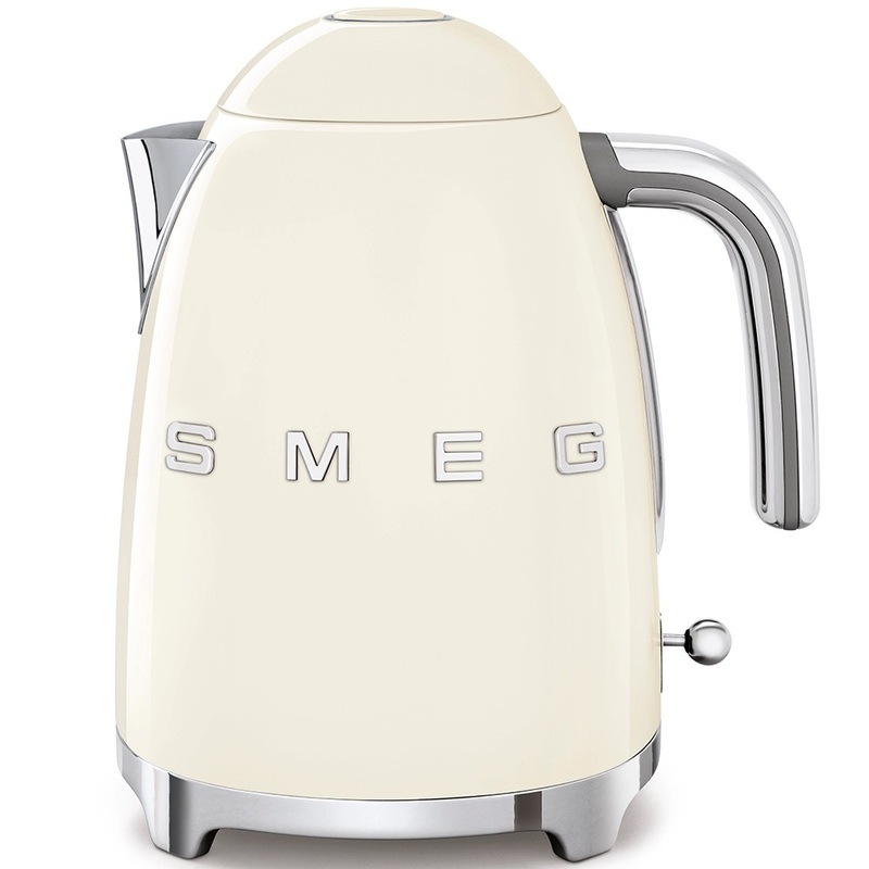 smeg Wasserkocher 50's Retro Style, 1.7 Liter, créme