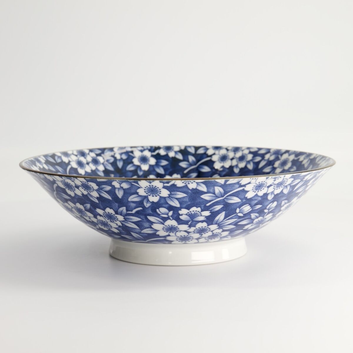 Blue Sakura ramenskål, 1600 ml