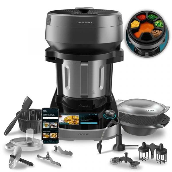 Cecotec Mambo CooKing Unique Multifunções com Dispensador de Alimentos 4.5L 2100W