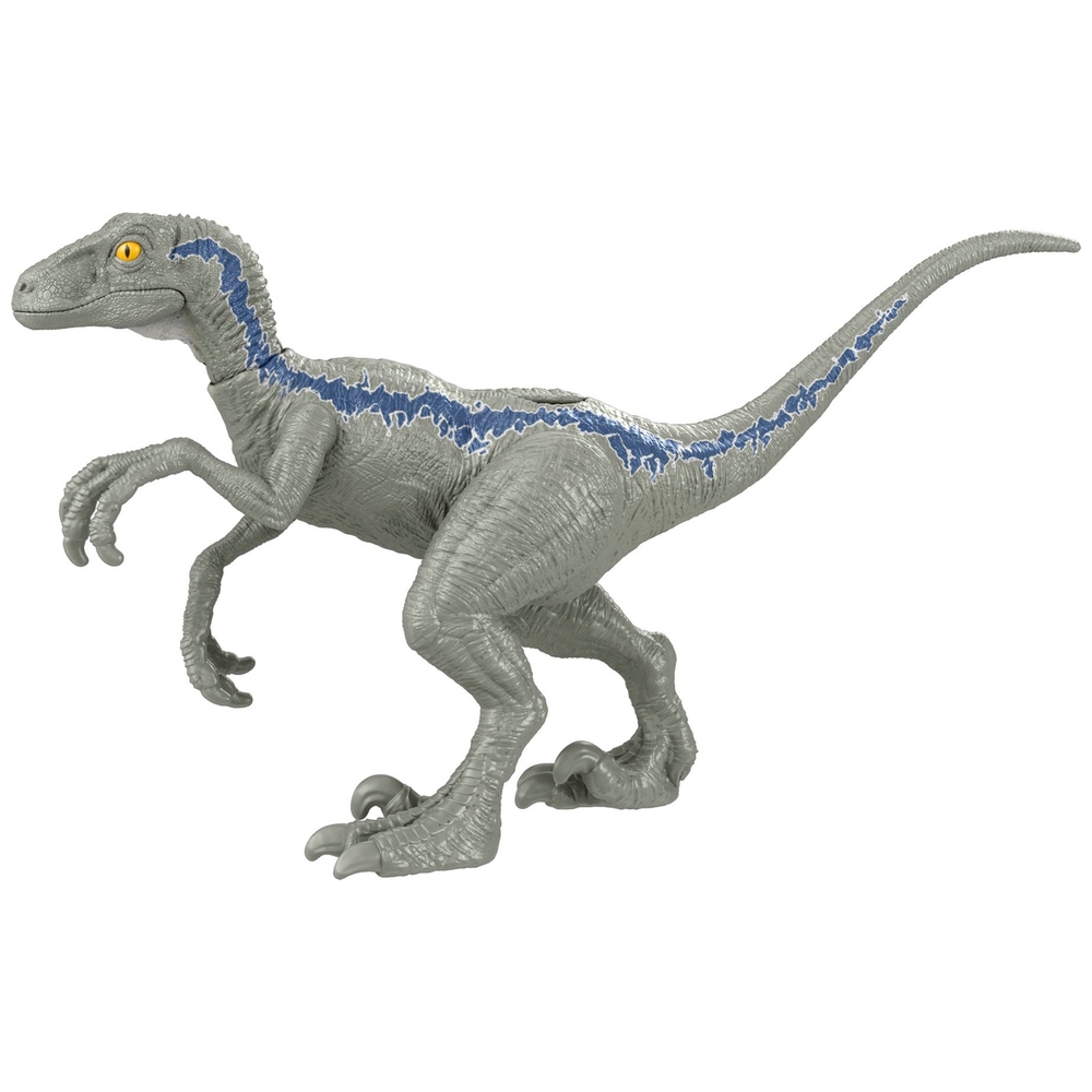 Jurassic World Dominion Velociraptor Blue Ferocious Pack Dinosaurier-Actionfigur