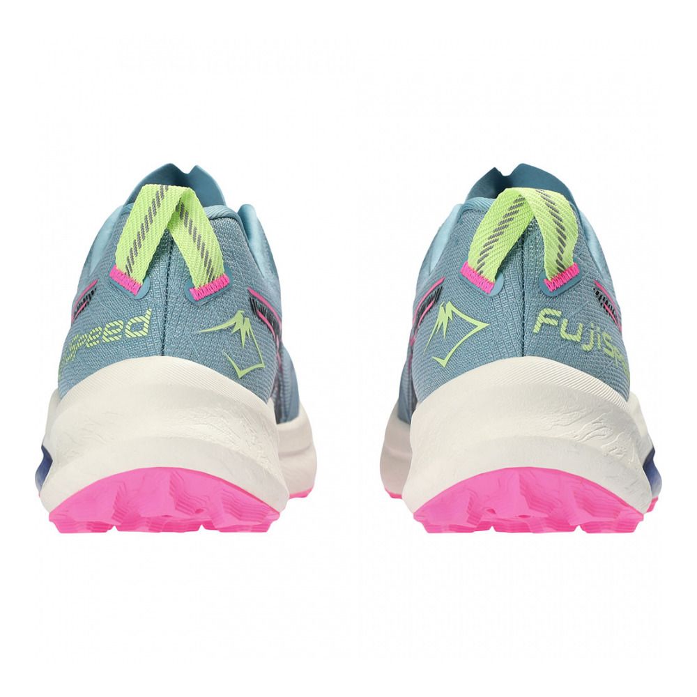Asics FUJISPEED 2 - Chaussures trail Femme gris blue/black