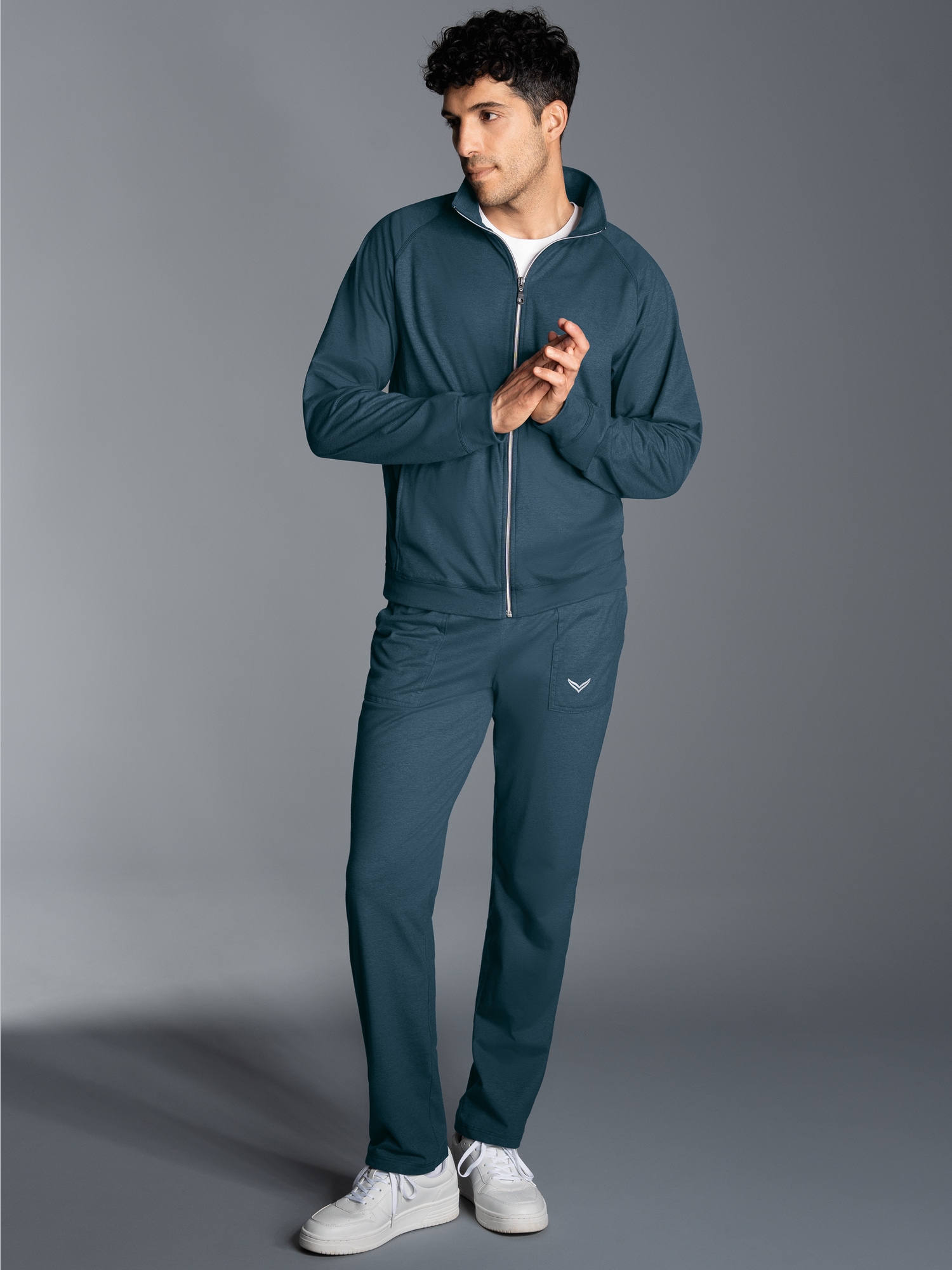 Freizeitanzug-Set Jeans-melange