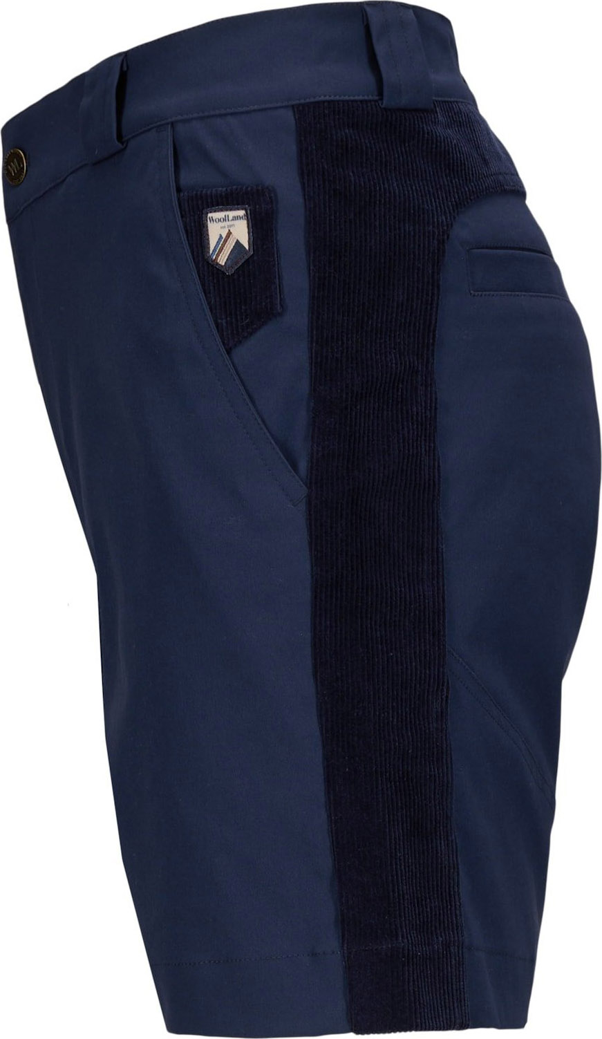 Romsdalseggen Kordfløyel Shorts Herre Blue Ink