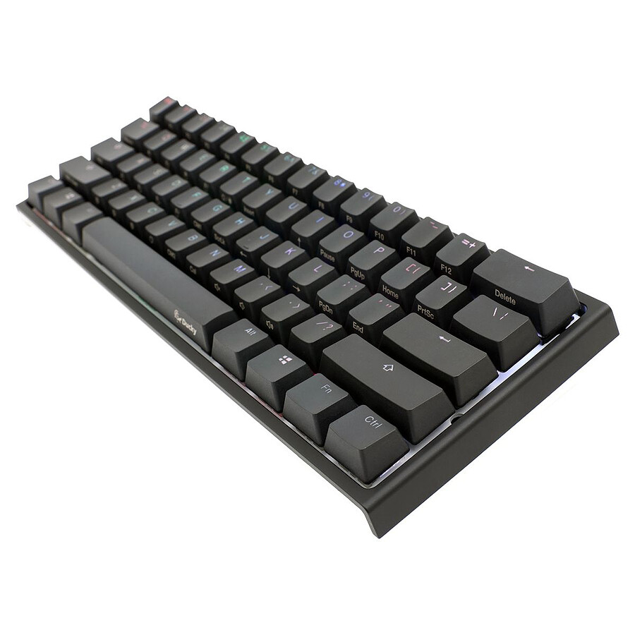 Ducky Channel One 2 Mini RGB - Noir - Cherry MX Silent