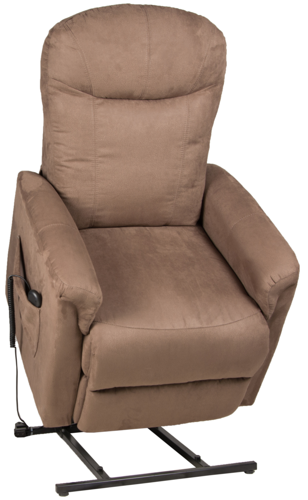 TV-Sessel - braun - mit Motor und Aufstehhilfe